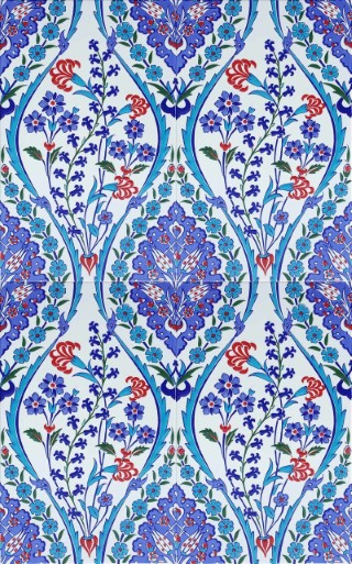 25x40 cm Çini Karo D-418